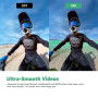 AKASO 360 Camera Sport à 360° avec 5.7K 360 Vidéo, 72MP Photo Action Camera | Capteur 48MP 1/2", SuperSmooth, 2.29" Écran Tactil