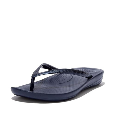 FitFlop - Iqushion Ergonomic Flip-Flops - Tongs - Femme | Sandales de marche légères et imperméables avec confort rembourré et s