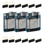 Pack de 3 Cartes de développement de modules ESP32 Mini USB C ESP32 NodeMCU WiFi Bluthooth compatibles avec Arduino