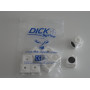 10 cubes à emboîter Promotion de la Démonstration ou avec bords 3,4 cm Longueur, magnétique weiß