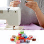 Canette Machine a Coudre,Bobines pour Machine à Coudre Canettes de Couture ​​Universelle Bobine de Machine à Coudre en Plastique