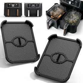 Grille Anti Projection Air Fryer pour Ninja Dual Zone 9.5L AF400EU/ DZ400EU | Accessoire Airfryer pour Ninja 9.5l, Réutilisable