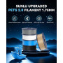 SUNLU 1KG*5 PETG 2.0 Filament Bundle, Moins Bavures, Résistant et Lisse | Améliorée PETG 2.0 Formule, Set Filament 3D Multicolor