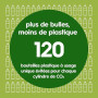 Sodastream TERRA Machine à Soda 1 Bouteille 1L + Cylindre 60L Noire | Sodastream TERRA Machine à Eau Pétillante et Soda | 1 Bout