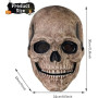 ZQEJEFD Masque de Crâne d'Halloween avec Mâchoire Mobile | Masque Halloween Adulte, Masque Tete de Mort, Masques de Squelette Ef
