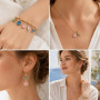 JOOTUEPO 30 Pièces Pendentif, Breloques Mixtes d'étoile de mer coquillage | Pendentifs pour Bracelet, Vente en Gros de Fournitur