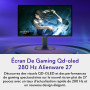 Alienware 27 Écran PC Gaming - AW2725D, QHD (2560x1440), 280Hz, QD OLED | 0.03ms, NVIDIA G-SYNC Compatible, AMD FreeSync Premium