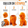 Colle Impression 3D Gel 50 g - Super Glue Filament PLA ABS PETG TPU ASA | sans coulure, comble les espaces, collages verticaux,