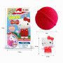 INKEE Surprise Hello Kitty - Bombe de bain avec surprise à l'intérieur - 1 des 6 figurines Hello Kitty à collectionner - Boule d