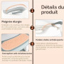 talifoca Adaptateur WC pour enfants, siège de toilette pliable portable 2 en 1 pour enfants