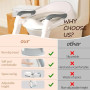 talifoca Adaptateur WC pour enfants, siège de toilette pliable portable 2 en 1 pour enfants