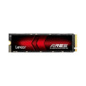 Lexar ARES SSD 512Go, M.2 2280 PCIe Gen4 NVMe SSD | Jusqu'à 7 200 Mo/s en Lecture, SSD pour PS5, PC, Ordinateur Portable, Gamers
