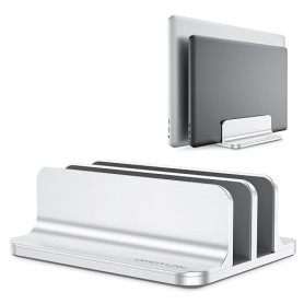 OMOTON [Version Mise à Jour Double Support Vertical pour Ordinateur Portable, Double Support pour Ordinateur Portable avec Stati