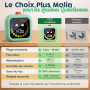 Minuteur Enfant Visuel Digital, Rituels Apaisants & Transitions | Rechargeable 99 Min Horloge, Chronomètre, Réveil - Timer Silen