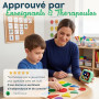 Minuteur Enfant Visuel Digital, Rituels Apaisants & Transitions | Rechargeable 99 Min Horloge, Chronomètre, Réveil - Timer Silen
