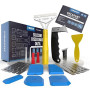 Grattoir Joint Silicone Kit 23 Pièces Enlever Joint Carrelage Douche | Enlever le vieux cordon, appliquer, lisser : 23 pièces po