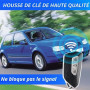 Coque Clé de Voiture pour VW Golf 8 GTI ID3 ID4 Cupra Formentor Cupra Leon | Télécommande Housse Coque de Protection Protège Cle