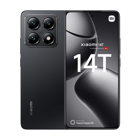 Smartphone Xiaomi 14T 5g 2406APNFAG 256 GB Dual Sim Titan Black / Neroì (Reconditionné)