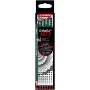 STABILO Othello - Crayon graphite - etui x 6 crayons papier, assortiment de mines dures et tendres (2B, B, HB, F, H, 2H)- gamme 