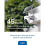 Tapo C610 Kit 2K 3MP Caméra WiFi Extérieur sans Fil avec Panneau Solaire, 360° PTZ Caméra Surveillance à Batterie 6700mAh, Détec