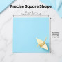 240 feuilles Papier origami 10 couleurs feuille cartonnée couleur a4 | Pliage facile, couleurs vives, papier cartonné, double fa