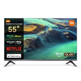 XIAOMI TV F Pro 55 Pouces 2025, 4K UHD QLED Smart Fire TV, L55MB-FPEU | HDR10+, MEMC, 120Hz Game Boost Mode, 2GB+32GB, AirPlay c