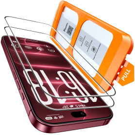 TOCOL Verre Trempé pour iPhone 18 Pro Max | Lot de 2, Facile à Installer, Sans Bulles, 9H Résistant aux Rayures, Facile à Nettoy
