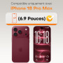TOCOL Verre Trempé pour iPhone 18 Pro Max | Lot de 2, Facile à Installer, Sans Bulles, 9H Résistant aux Rayures, Facile à Nettoy