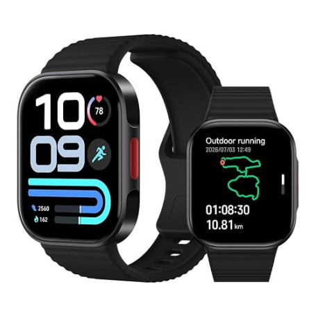 XIAOMI Redmi Watch 6 Lite, Montre Connectée, Autonomie 18 Jours, Nior | Montre connectée pour homme et femme, écran AMOLED 1,96"