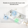 EZVIZ 2K Sonnette vidéo sans Fil avec caméra+Panneau Solaire+Carillon, Double Objectif, détection de Personnes/Paquet, Vision No
