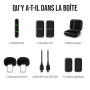 RØDE Wireless Micro - Microphone sans Fil Compact, Deux micros avec étui de Charge pour la création de Contenu sur Smartphone -