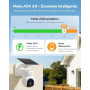 Imou 6MP Caméra Surveillance WiFi Extérieure sans Fil Solaire, Suivi Auto | AOV Enregistrement 24/7, Vision Nocturne Couleurs de