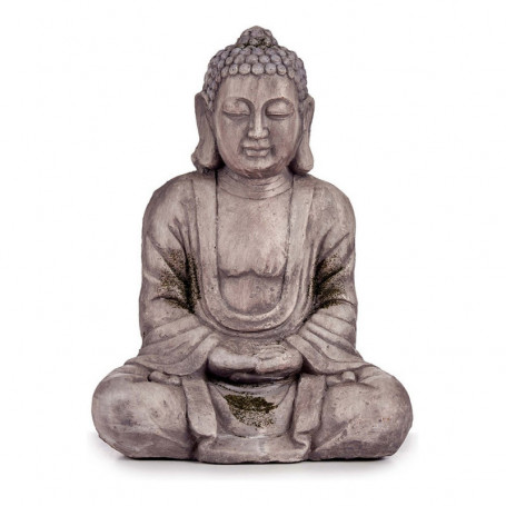Figure décorative de jardin Buda Gris Polyrésine (25 x 57 x 42,5 cm) 159,99 €