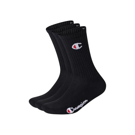 Champion Core 3pp Crew Chaussettes de doublure Mixte (lot de 3)