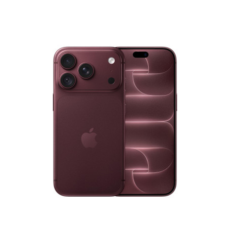 Apple iPhone 18 Pro 2 to - Bourgogne | Écran Super Retina XDR 6,3 pouces ProMotion, Autonomie d’une journée, Caméra principale 4