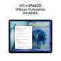 Apple iPad Air 11 Pouces (M4) : Écran Liquid Retina, 128 Go, Caméras Avant/arrière 12 MP, Wi‑FI 7 avec Apple N1, Touch ID, Auton
