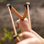 Flewdart 500 Pcs Bille d'argile Slingshot,Bille d'argile Lance Pierre Adulte,Bille Argile Fronde De Chasse 9mm