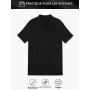 Runcati Polo à manches courtes en tricot pour homme - Coupe droite - Couleur unie - Boutonnière - Polo de golf basique pour les 