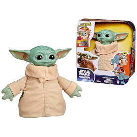 Star Wars Grogu Ton Petit Compagnon, animatronique, Figurine Interactive de 25 cm, Jouets The Mandalorian & Grogu pour Enfants,