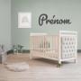 Sticker Prénom ou texte Personnalisé – Autocollant Mural, Chambre, Voiture, Vitrine, Meuble – 24 Couleurs pro – Décor Facile à P