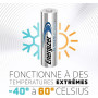 Energizer Ultimate Lithium Piles AA (Lot de 4), la Plus Durable au Monde | Longue durée pour appareils à Haute consommation, Emb