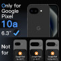 JETech Verre Trempé pour Google Pixel 10a, Lot de 3 | 9H Protection D'écran, Transparent HD, Protection Anti-Rayures, Outil d'In