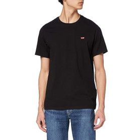Levi's Ss Original Housemark Tee T-Shirt Homme, Stonewashed Black, L