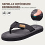 FITORY Homme Confortable Tongs été antidérapante Chaussures de Plage & Piscine Taille 40-46 EU