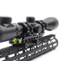 TRIROCK Scope Anneaux de Montage avec Niveau à Bulle, Dual Mount Bague d'adaptation 30 mm/25.4 mm (2,5 cm) pour 20 mm Picatinny