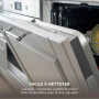 Ninja CREAMi Scoop et Swirl avec 2 pots, Machine à Glace,13 modes NC701EUBR | Sorbetière, Machine a glaces à l’italienne Intégré