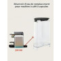 Réservoir d'Eau de Remplacement Compatible avec Nespresso Zenius ZN100 Machine à Café à Capsules (Qualité Alimentaire, sans BPA)