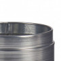 Boîte Rond Pâtes Gris Fer blanc (10,4 x 18,2 x 10,4 cm) 17,99 €