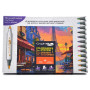 Graph'it Go Kit Coloriage Mystère - City Sunset