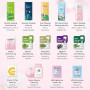 Kit Masque pour le Visage Ado Fille, 24 pièces Soin du Visage Hydratant | Kit Soin Voyage avce Mask Hydratant + Masques de Nuit